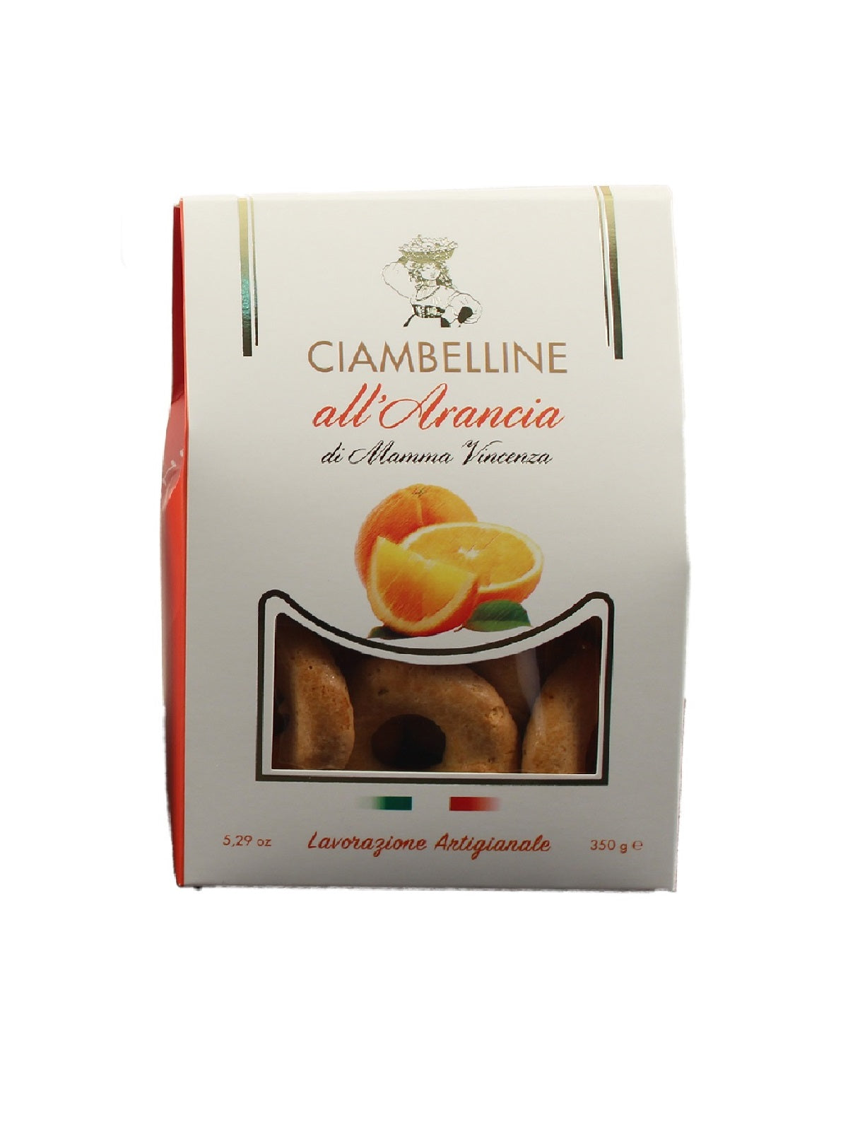 Scatola Ciambelline all' arancia 350GR