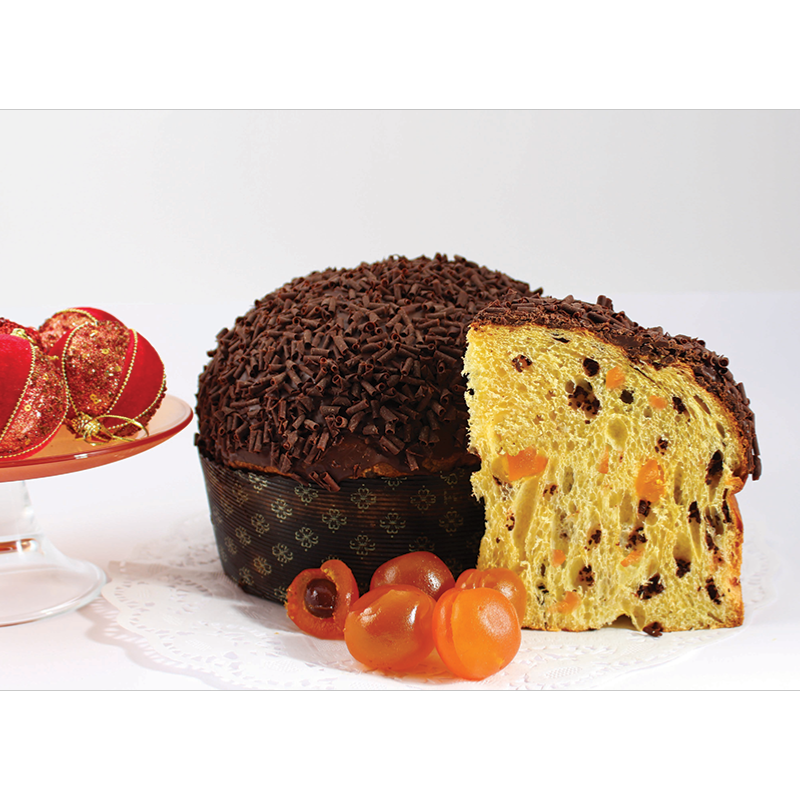 Panettone Albicocca e Cioccolato 1KG