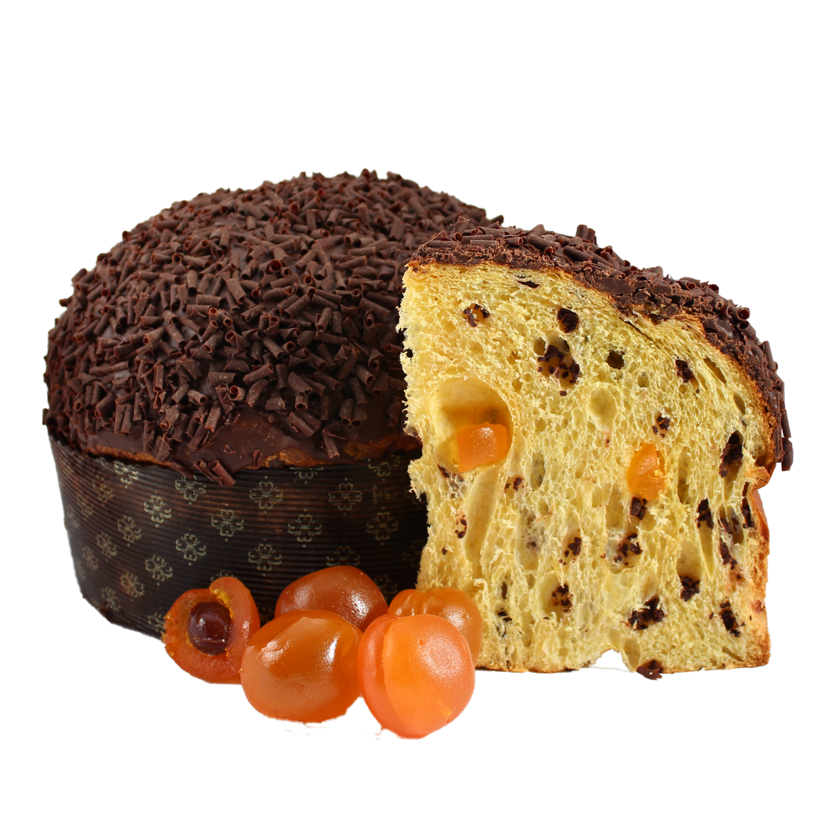 Panettone Albicocca e Cioccolato 1KG