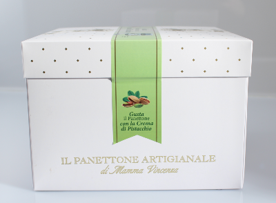 Panettone alla Crema al Pistacchio 1 KG